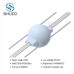 30 mm ukrasna Pixel LED kugla